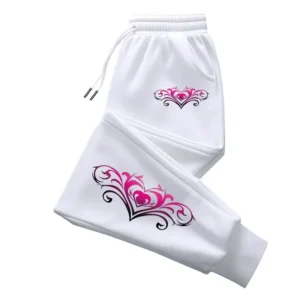 Daily Jogger Sweatpants Soft Sweat Fabric Elastic Waist Relax Fit Side Pockets