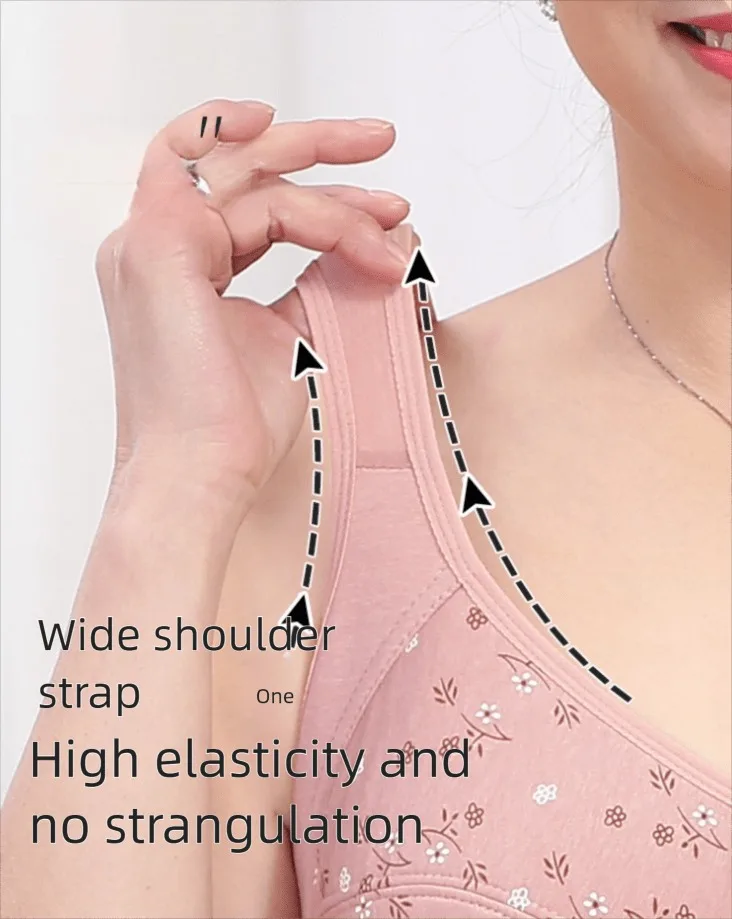 7pcs Elegant Lace Push Up Seamless Bras for Women - Image 2